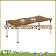 Characteristic design lobby furniture modern cheap wood coffee table design