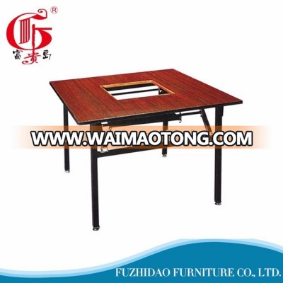 Hot sale square grill outdoor table for BBQ