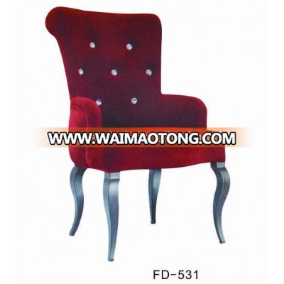 Hot sales cheap red big size Kind and Queen chair